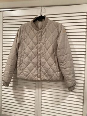 Millet Beige Quilted Thermore Women Large Beige